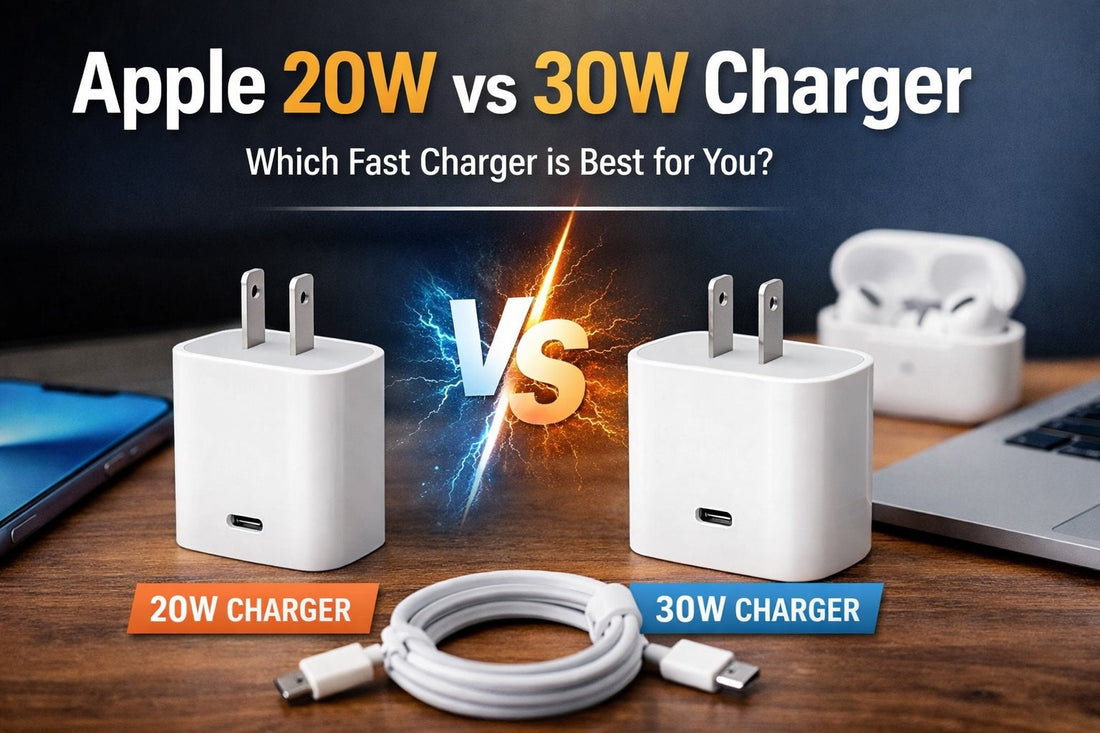 Apple 20W vs 30W Charger – Which One Should You Buy in Pakistan? (2026 Guide)
