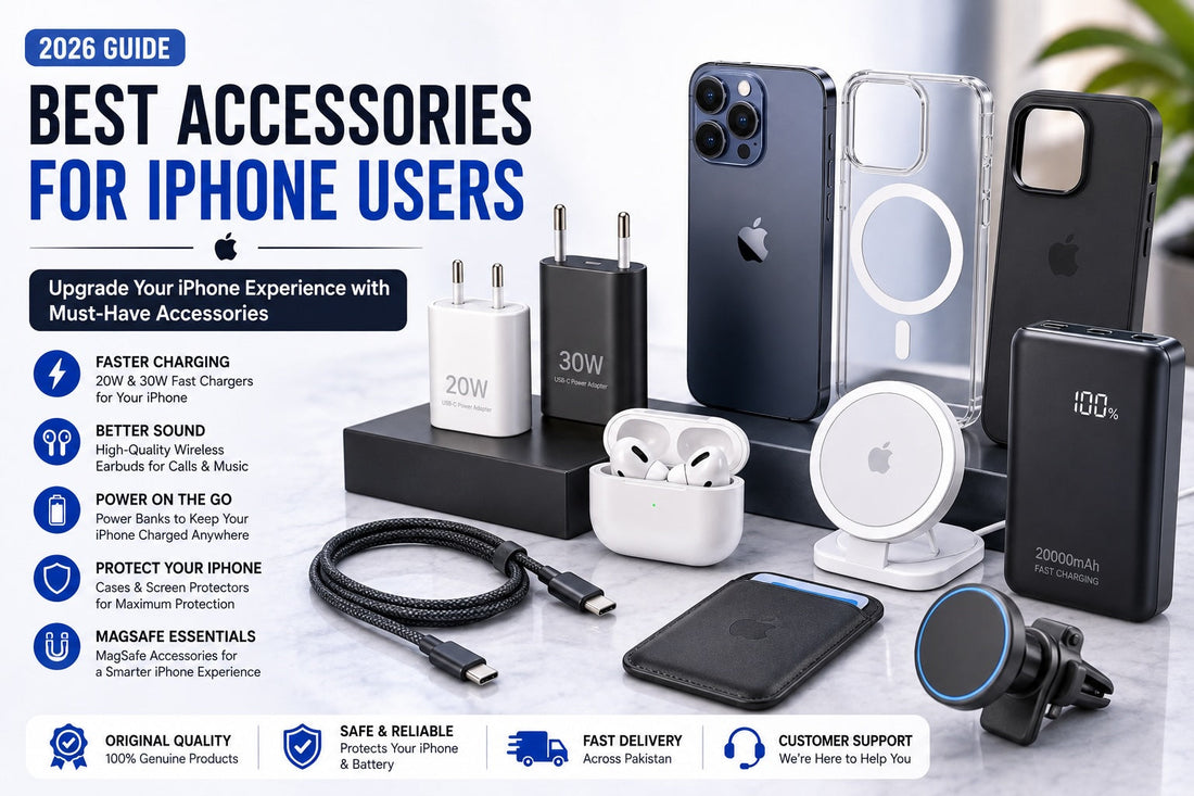 Best Accessories for iPhone Users in 2026 – Complete Guide to Enhance Your iPhone Experience
