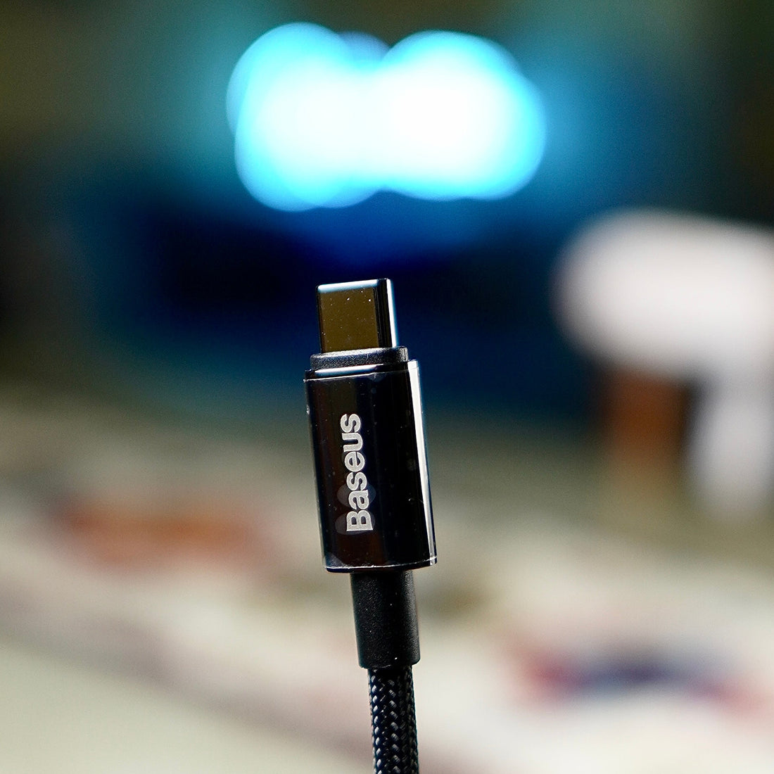 Baseus Tungsten Gold 240W Fast Charging Cable | USB-C to USB-C PD Data Cable. Type-C