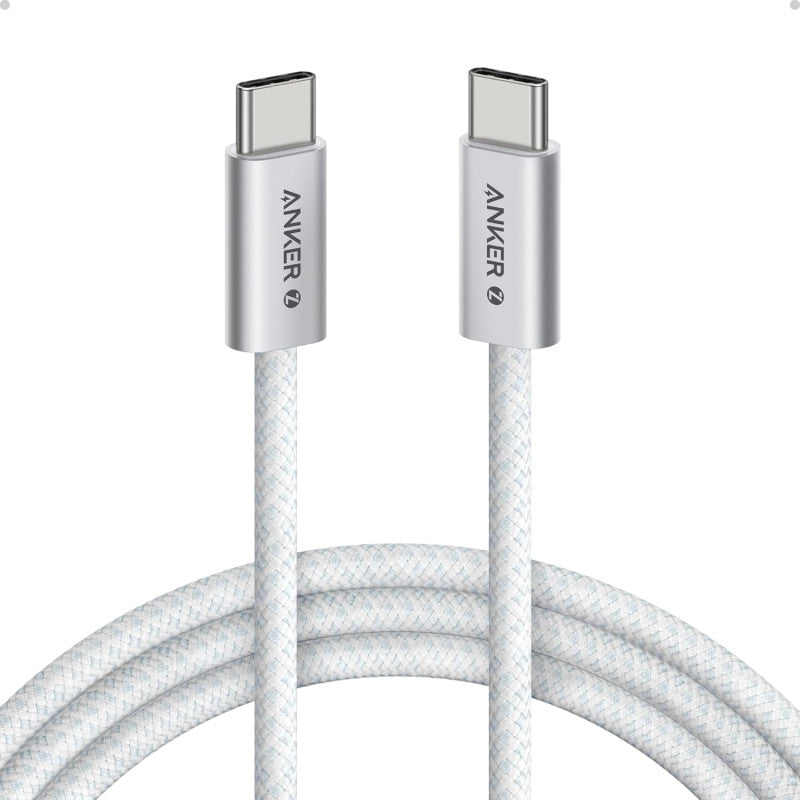 Anker Zolo 240W USB-C to USB-C Fast Charging Cable A8060, Box Packed – 6ft Braided PD 3.1 Cable