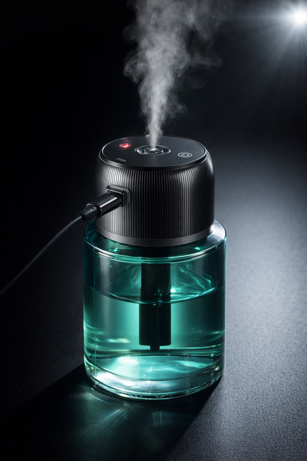 Automatic Smart Car Perfume Diffuser – USB-C Rechargeable Intelligent Aroma Freshener