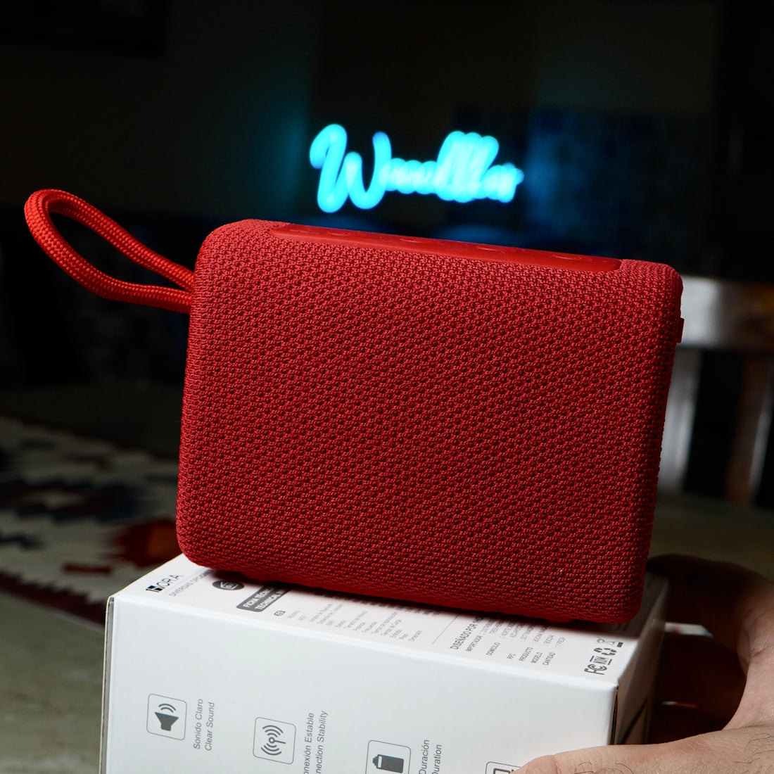1Hora BOC244 Bluetooth Speaker | Powerful Bass, Clear Sound, Portable Wireless Speaker