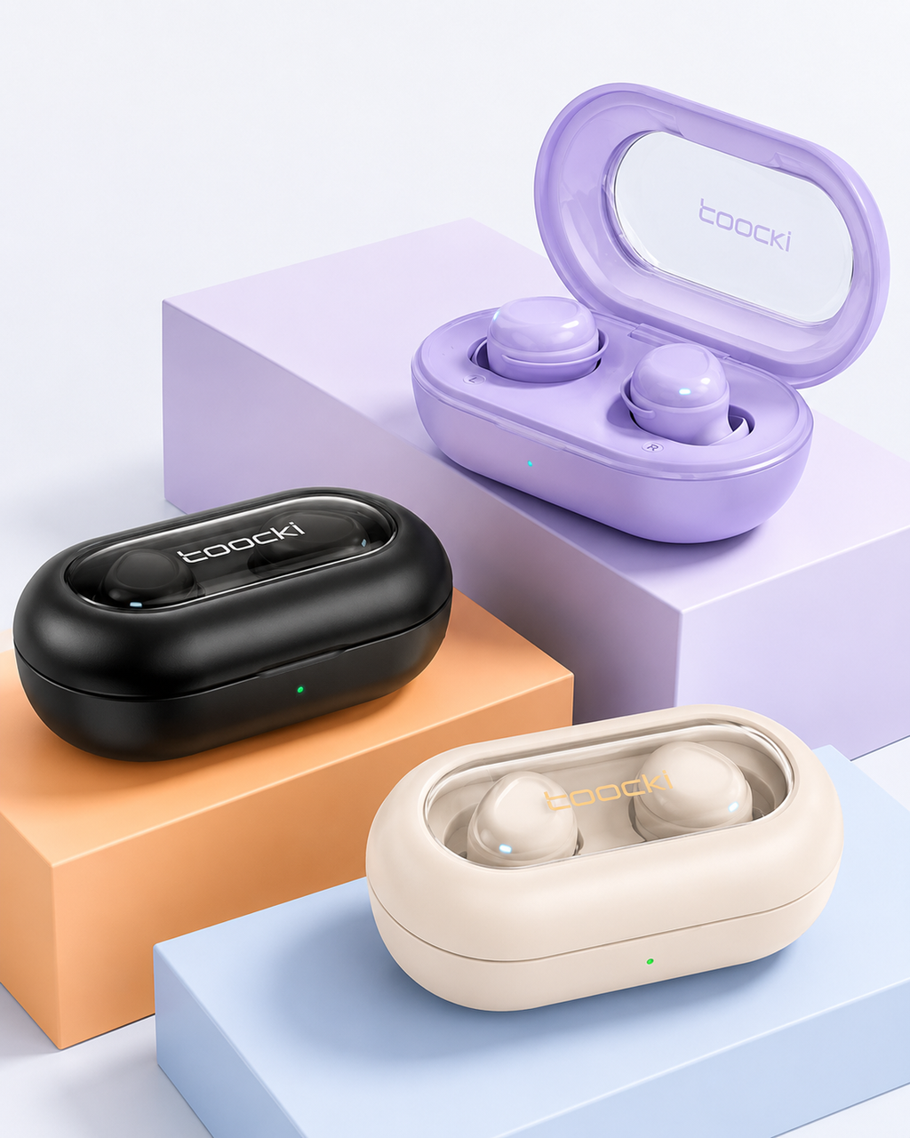 Toocki ZH01 Sleep Earbuds TWS Bluetooth 5.3 In-Ear Earphones