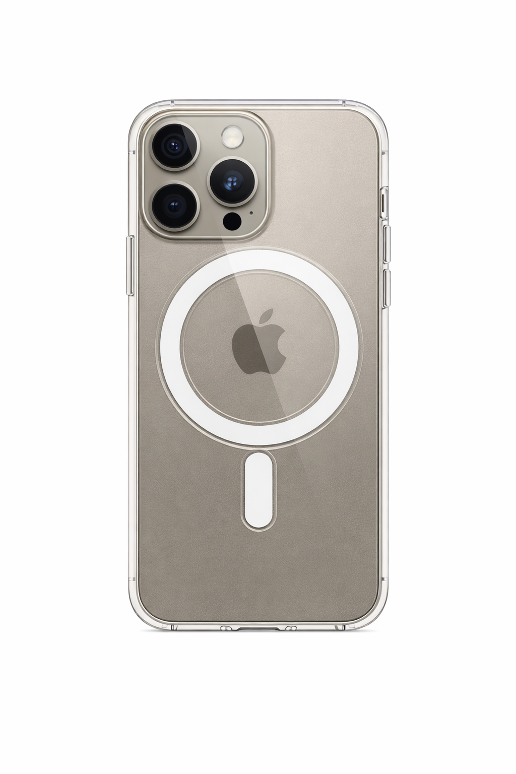 Clear MagSafe Case for iPhone – Strong Magnetic Ring, Slim Transparent Protective Cover