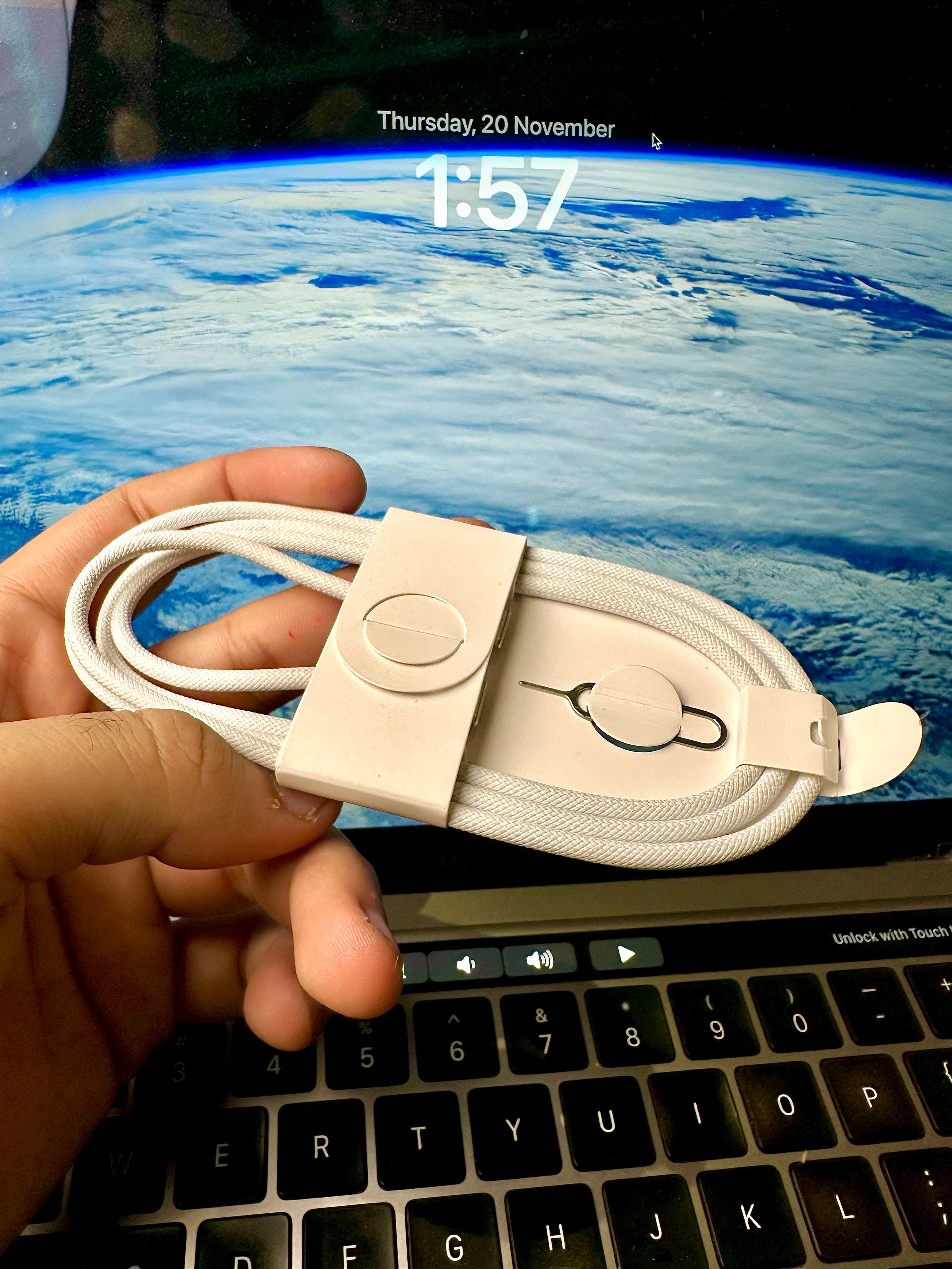 Apple USB-C to USB-C Fast Charging Cable | 100% Original Box-Pulled | Type-C to Type-C | 1 Meter