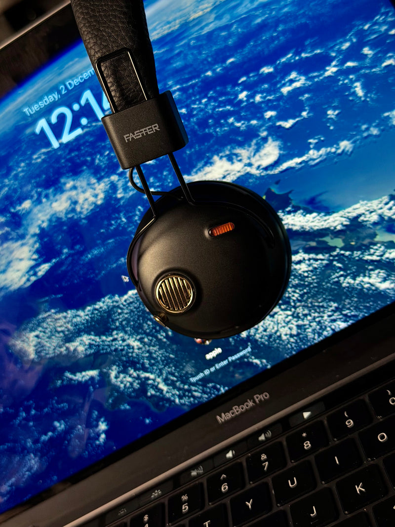 Faster Rove S8 Wireless Headphones – ANC, Bluetooth 5.3, Deep Bass, 36-Hour Battery