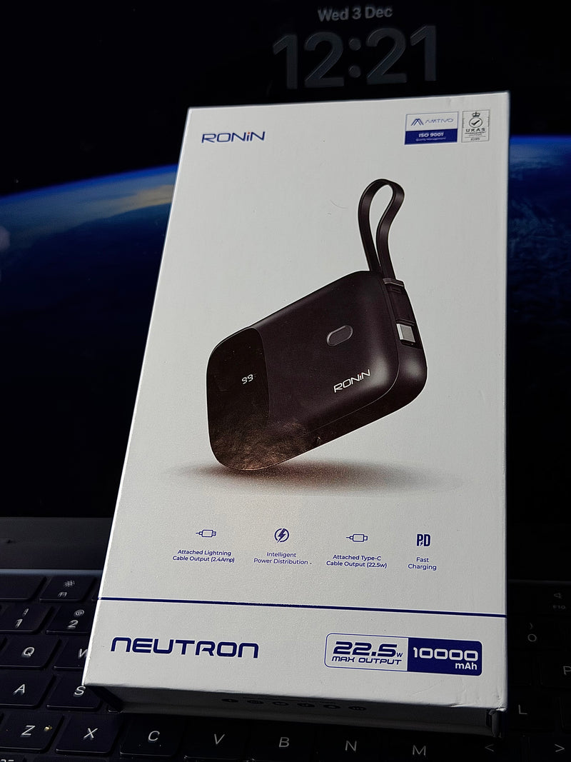 Ronin Neutron R-4030: The Ultimate Slim 10000mAh Power Bank