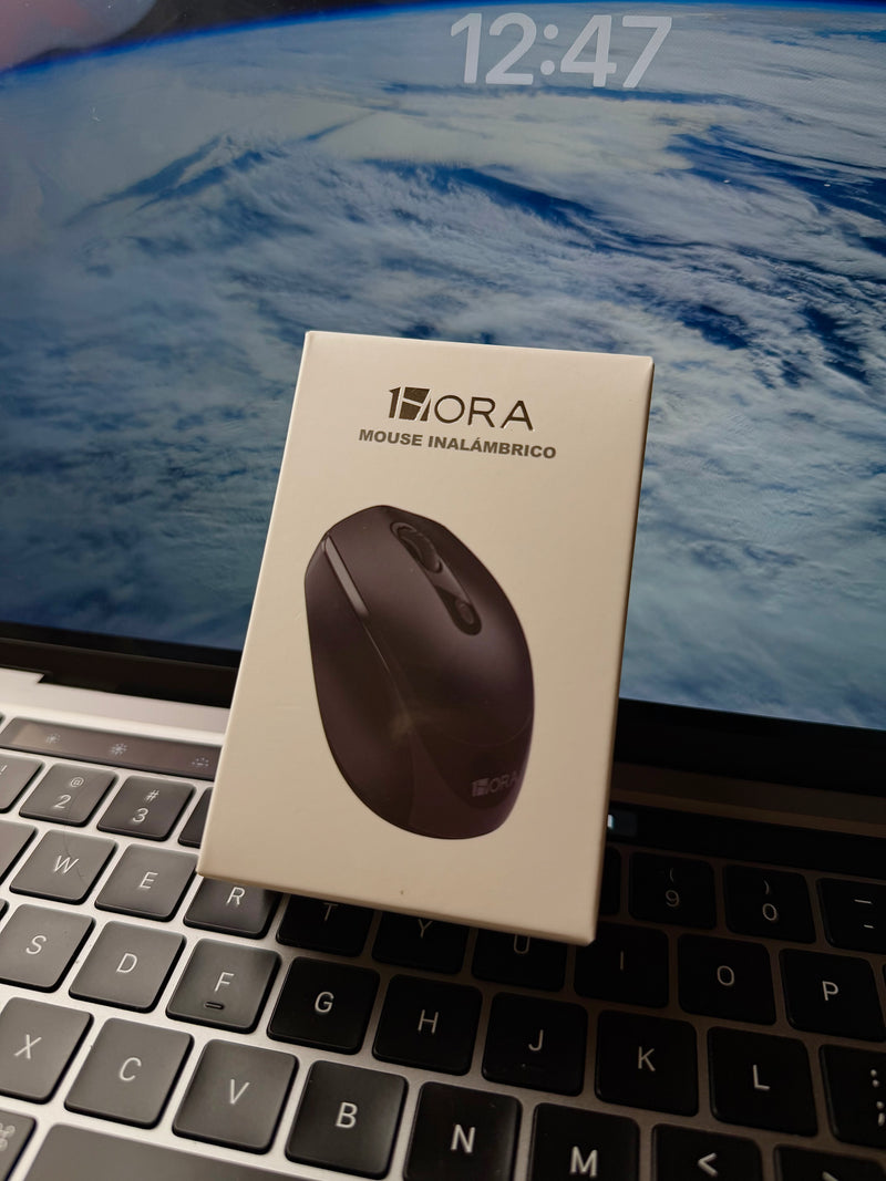 1Hora RAT001 Wireless Mouse – 2.4GHz, Ergonomic Design, Silent Clicks, Adjustable DPI