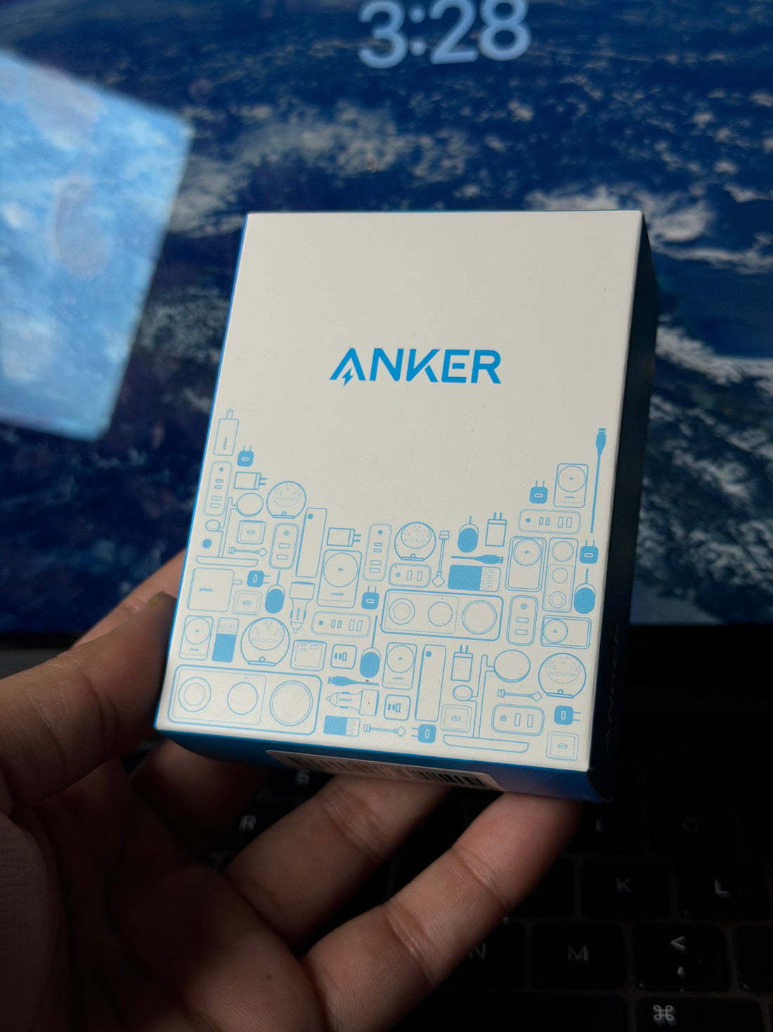 Anker Zolo 20W USB-C fast charger in its retail box