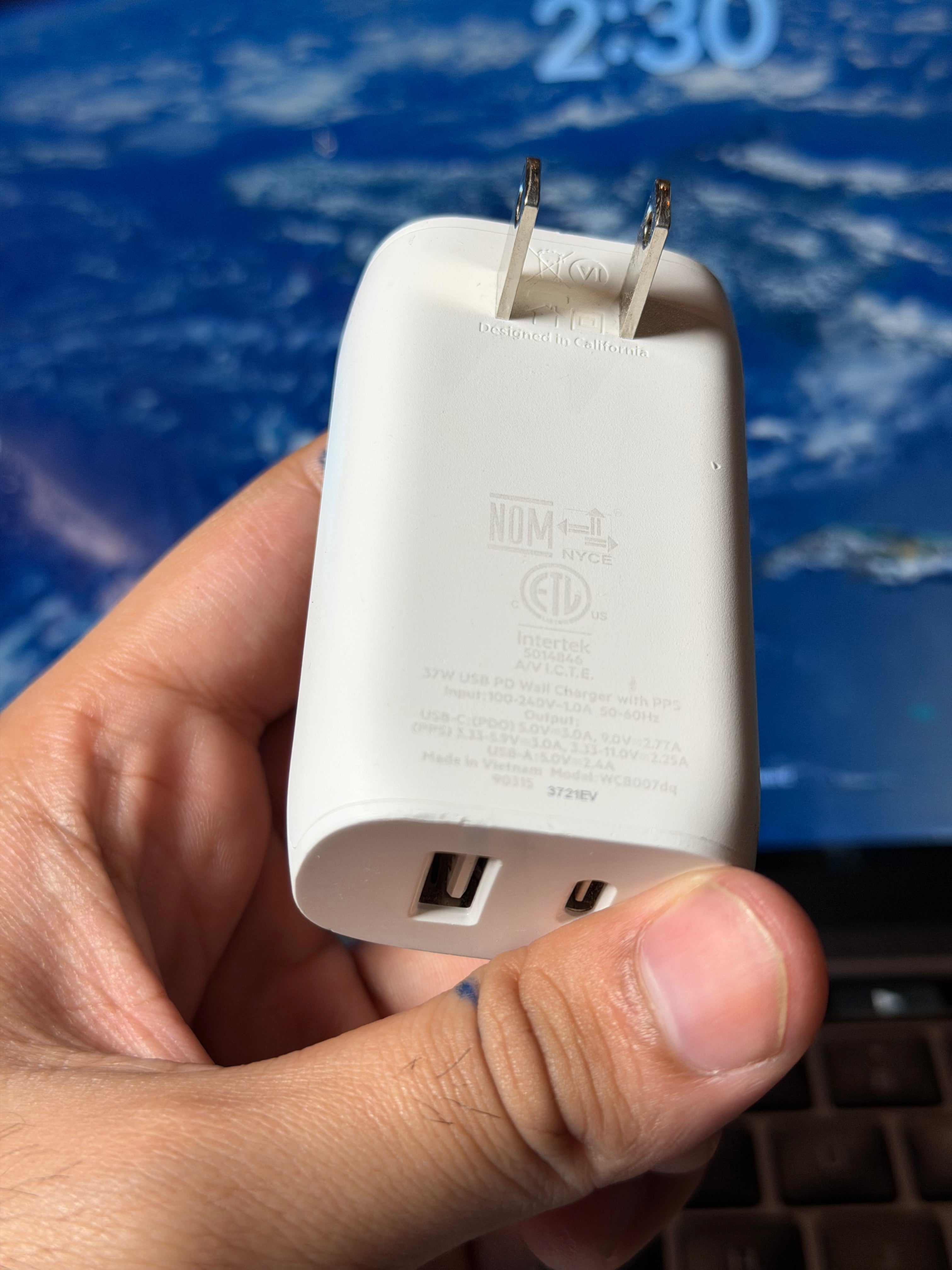 Belkin Original Made For Apple Fast adapter 18W–60W USB-C PD | iPhone, Samsung, Laptop | Open Packing