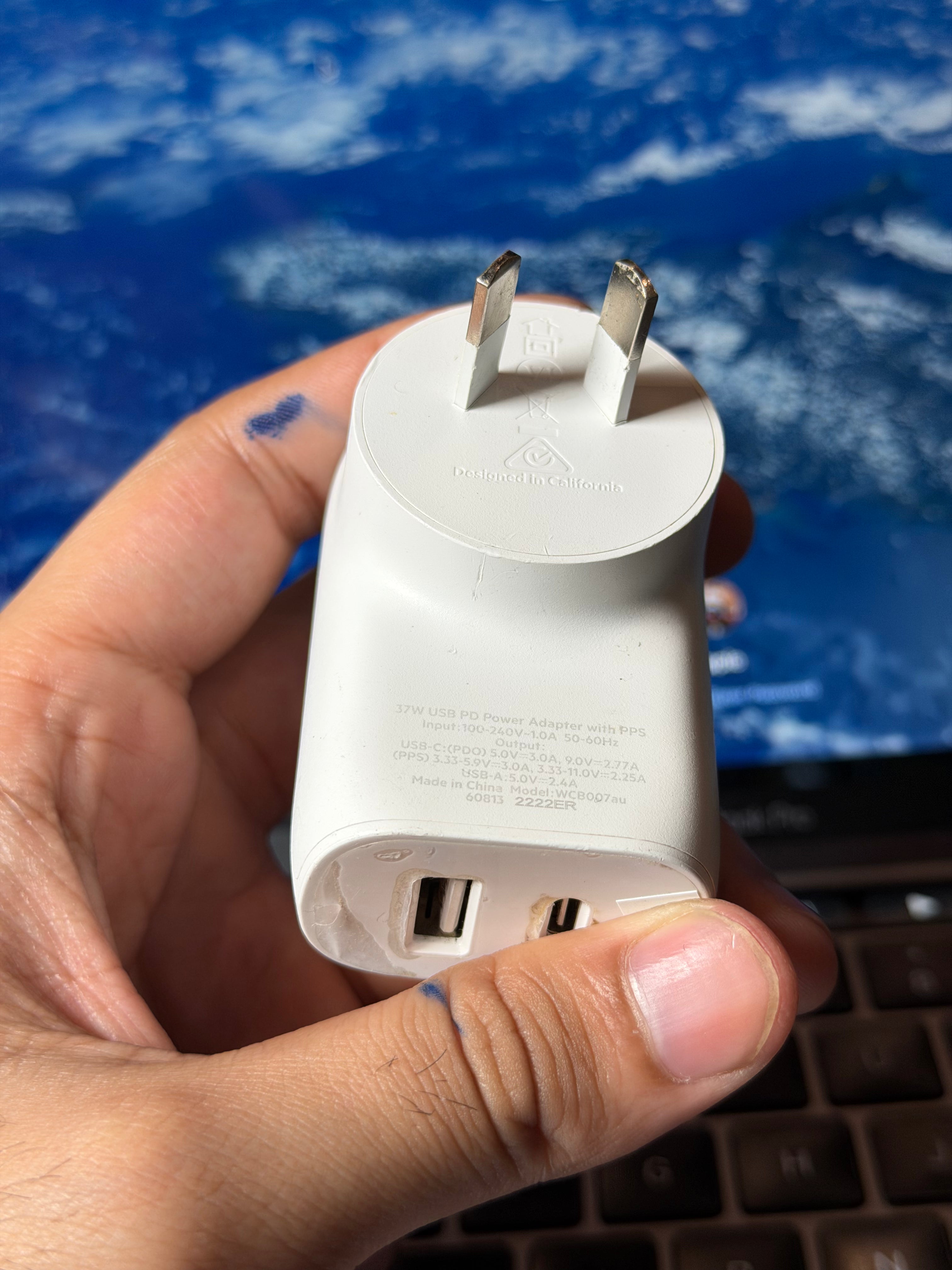 Belkin Original Made For Apple Fast adapter 18W–60W USB-C PD | iPhone, Samsung, Laptop | Open Packing