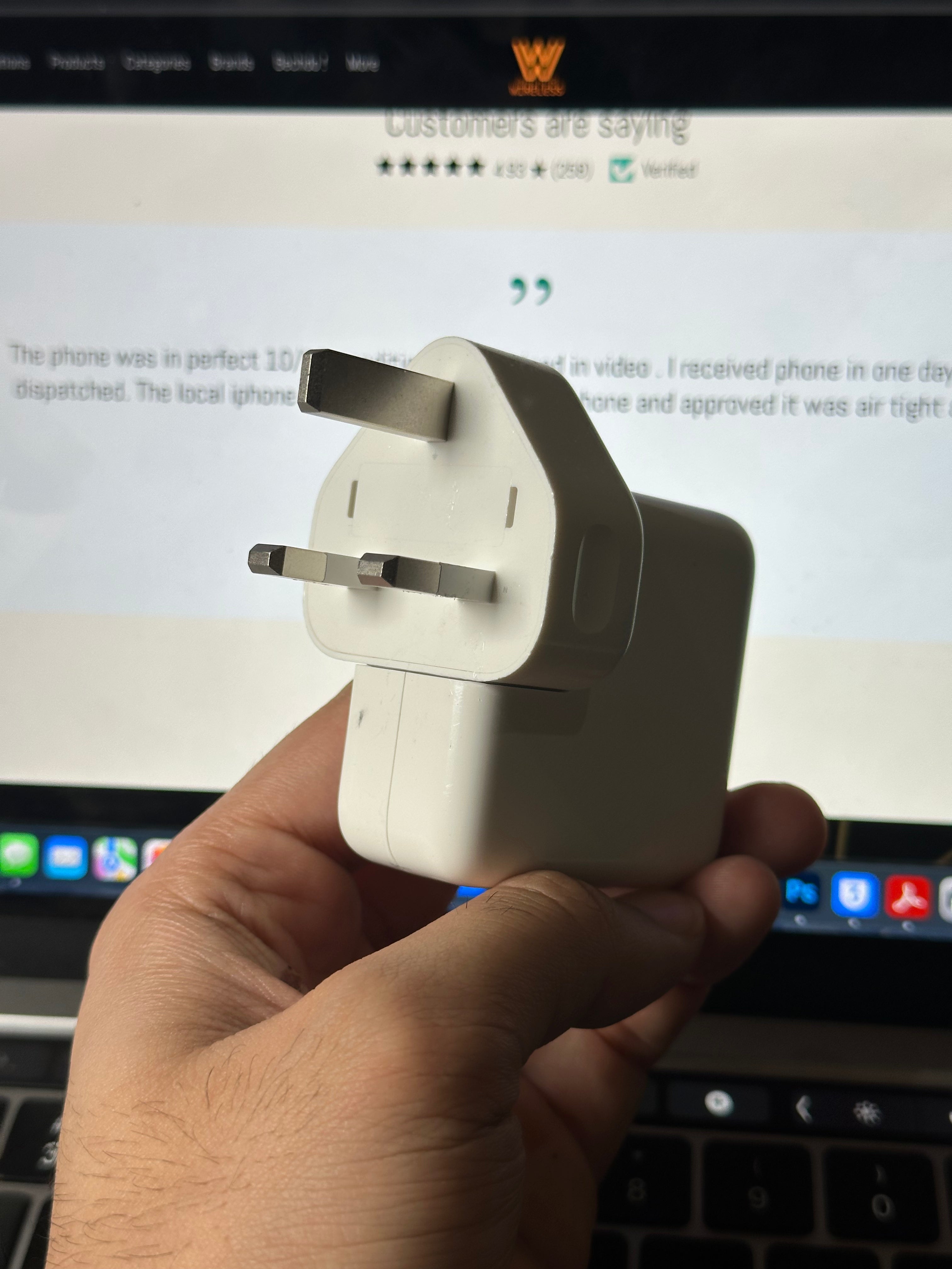 Apple 30W USB-C Power Adapter – 100% Original (Without Box) Fast Charging Charger