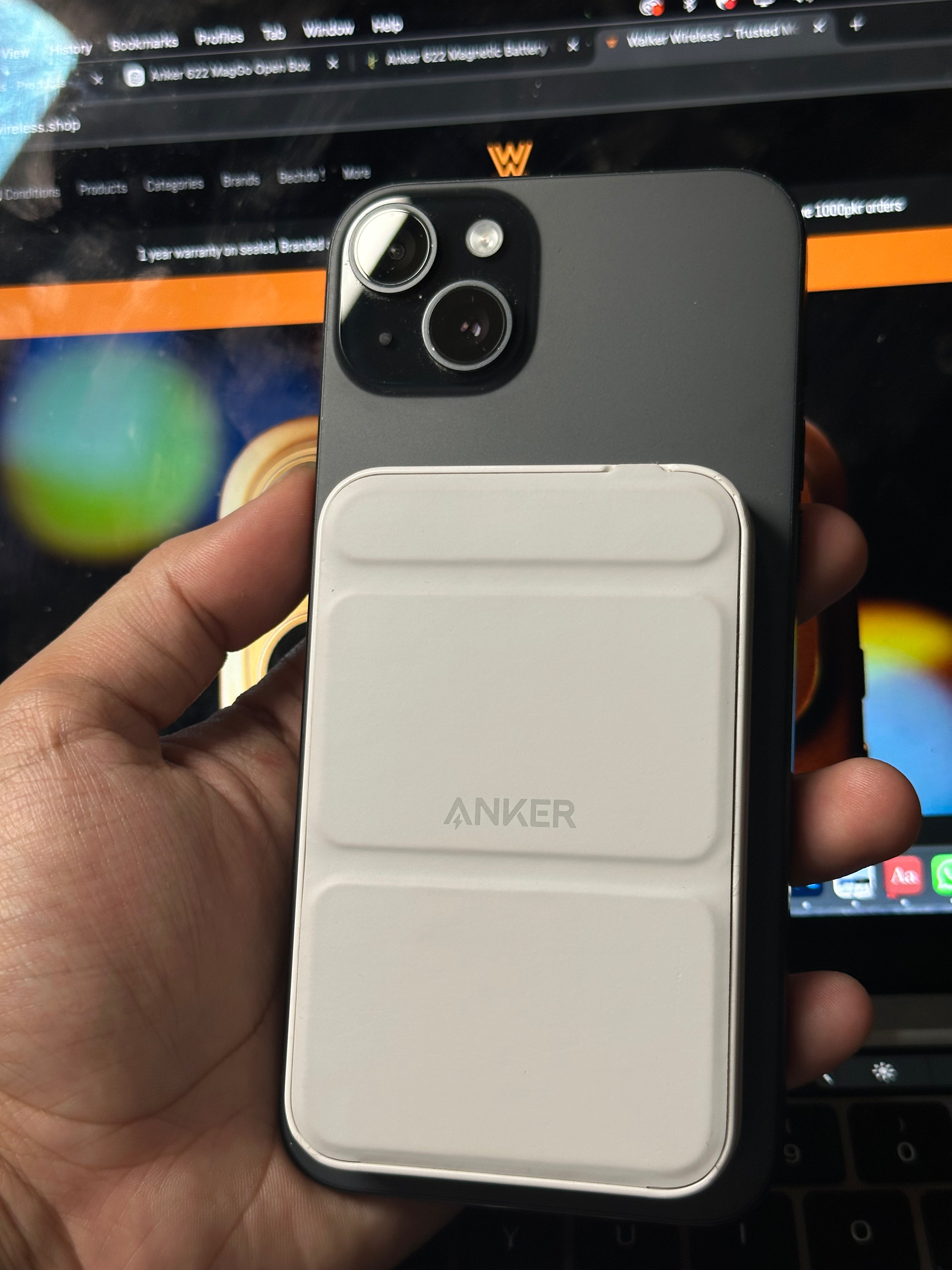 Anker 622 MagGo 5000mAh Magnetic Power Bank Open Box 9.5/10