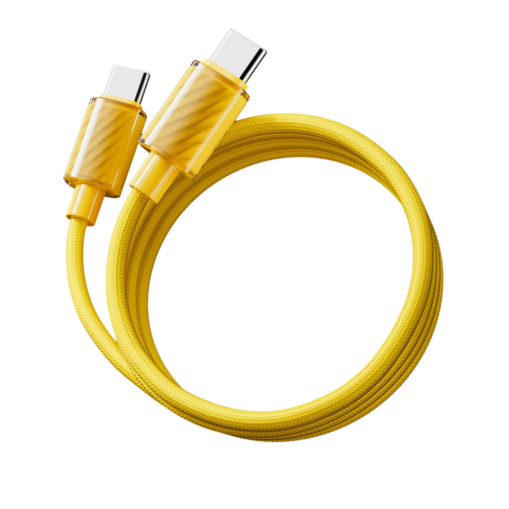 MOVESPEED T07 240W USB-C to USB-C Fast Charging Cable – Braided Type-C Cable for MacBook, iPhone & Samsung | Open Packaging
