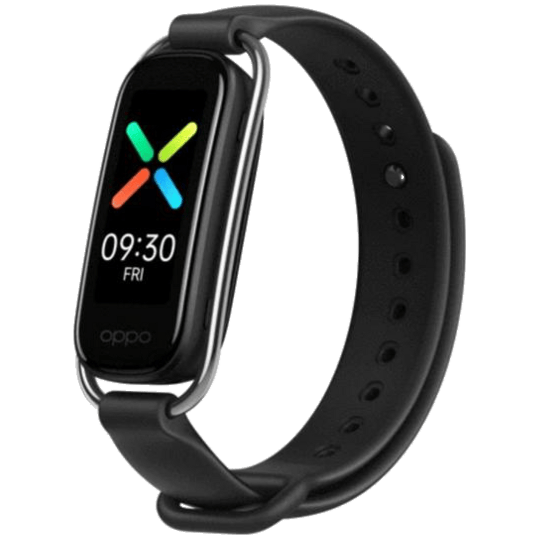OPPO Band Style Fitness Tracker – AMOLED Smart Health Band, SpO2 + Heart Rate Monitor, 12 Workout Modes, 5ATM Water-Resistant (Box Packed)
