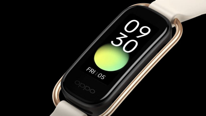 OPPO Band Style Fitness Tracker – AMOLED Smart Health Band, SpO2 + Heart Rate Monitor, 12 Workout Modes, 5ATM Water-Resistant (Box Packed)