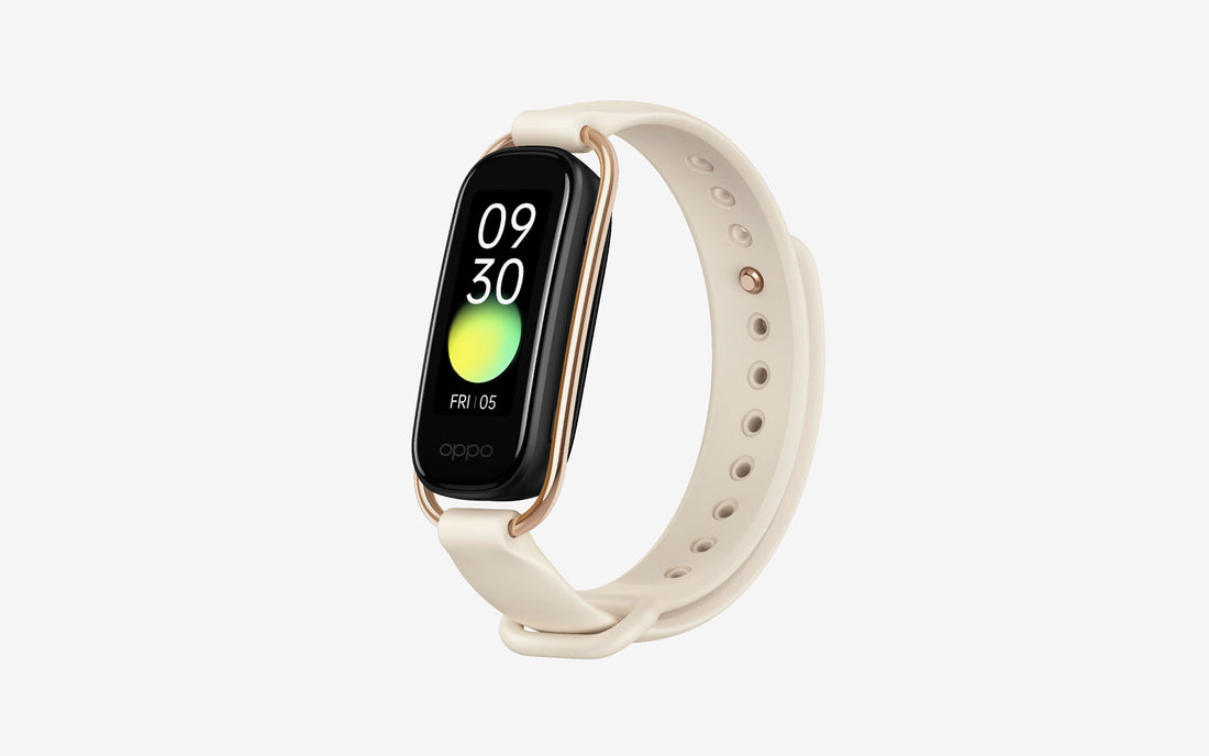 OPPO Band Style Fitness Tracker – AMOLED Smart Health Band, SpO2 + Heart Rate Monitor, 12 Workout Modes, 5ATM Water-Resistant (Box Packed)