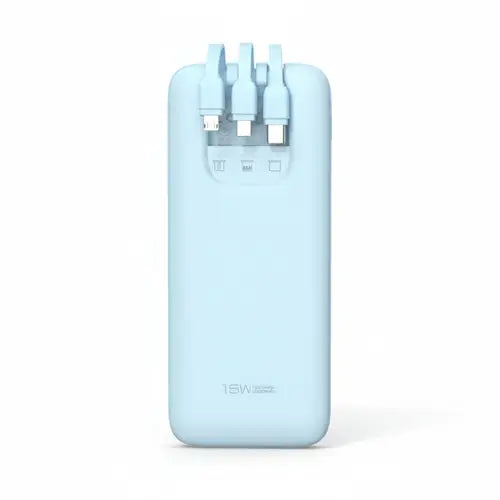 Romoss Handy 10 10000mAh Power Bank PHC10  – 15W Fast Charging Portable Battery with Digital LED Display & Built-In cables