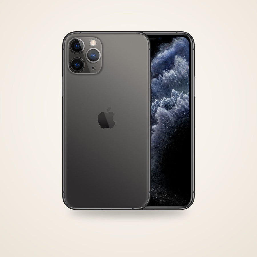 Used iPhone 11 Pro in space grey, front and back