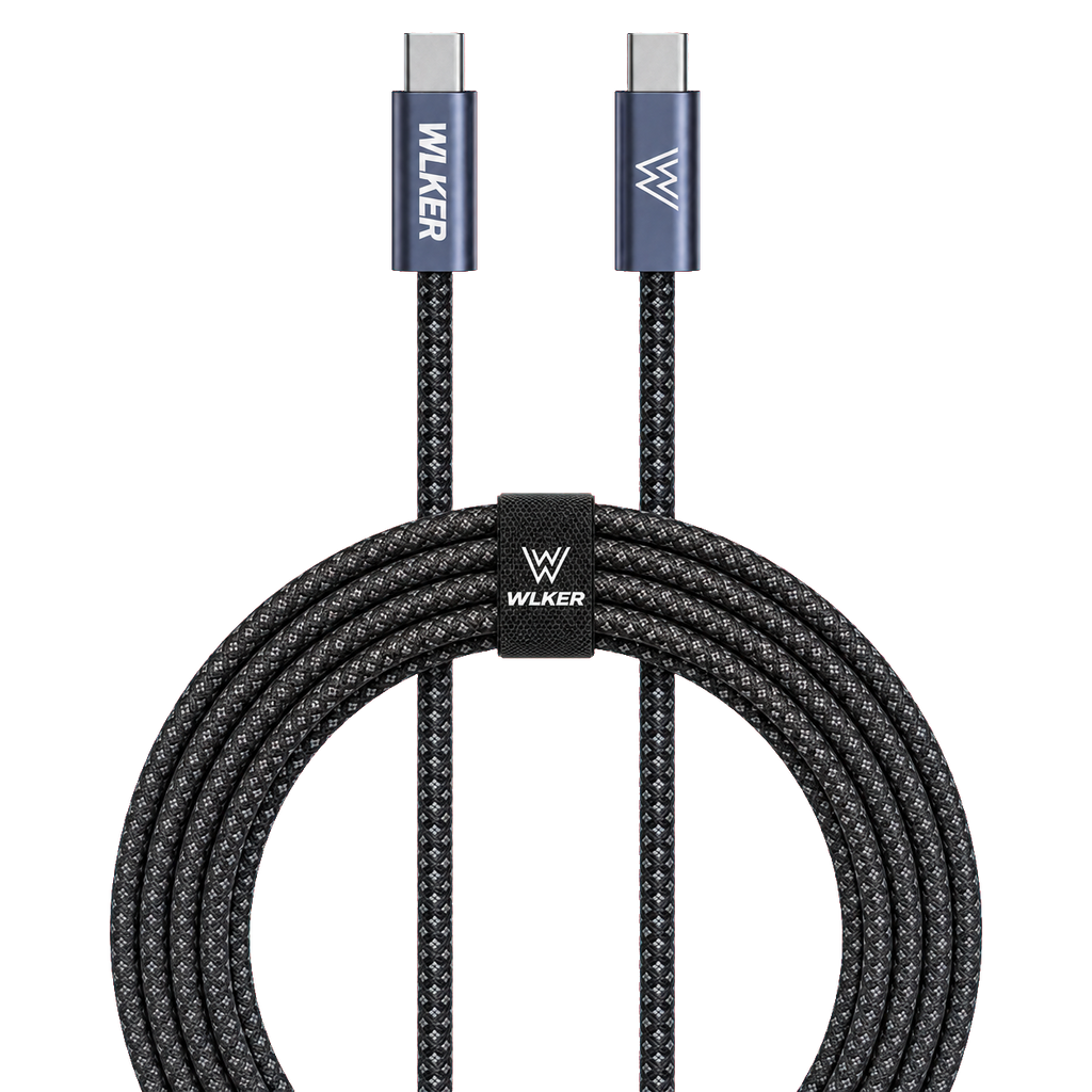 Walker Wireless Cloud Series 60W USB-C to USB-C Cable – 2M Fast Charging braided PD Cable