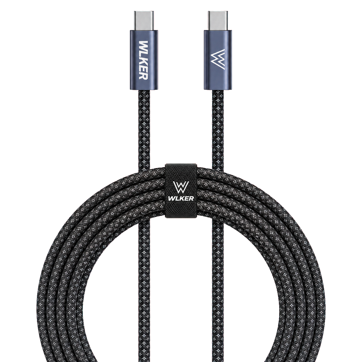 Walker Wireless Cloud Series 60W USB-C to USB-C Cable – 2M Fast Charging braided PD Cable